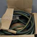 Flexzilla Colors SwivelGrip Garden Hose 5/8 in. x 50 ft., Lightweight All-Weather Water Hose, Durable and Flexible, Leak-Free Connections, Forest Green