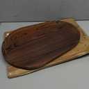 GuanQiao Food-Grade Bamboo Mixer Slider: For KitchenAid 5-8 Qt Bowl Lift Stand Mixer. Appliance Sliding Mat For Artisan, Kitchen Countertop Storage Accessories (Moving Tray) (Brown)