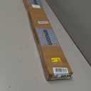 Dark Bronze Disc Curtain Rods, 28-48 Inches Window Curtain Rod,Adjustable Room Darkening Drapery Rod with Aluminum Finials and Brackets,Wrap Around Design