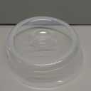 Nordic Ware BPA-free and Melamine Free Plastic Splatter Microwave Cover, 10-Inch (Set of 1), Clear