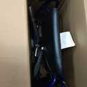 Medline Steel Rollator Walker with Seat, Blue, 300 lb. Weight Capacity, 8 Wheels, Foldable, Adjustable Handles, Rollator Walker for Seniors, Rolling Walker for Mobility Impairment