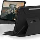 URBAN ARMOR GEAR UAG Designed for Samsung Galaxy Tab S7 Plus Case, 12.4-inch, Metropolis Folio Slim Heavy-Duty Tough Multi-Viewing Angles Stand Military Drop Tested Rugged Protective Cover, Black