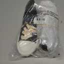 ZGR Womens White Canvas Sneakers,Classic Black Canvas Shoes,Casual Fashion Sneakers (6, Dark Grey)