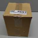 Isaac Jacobs 4x6, Antique Gold, Vintage Style Brass and Glass, Floating Photo Frame, Metal, (Vertical), with Locket Closure and Angled Base, for Pictures, Art, Mementos, Keepsakes, 2 Pack (4x6, Antique Gold)