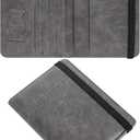 Passport Holder Cover Wallet RFID Blocking Leather Passport Case with Card Slots, Waterproof Travel Wallet Organizer for Travel Essentials, International Documents for Men and Women