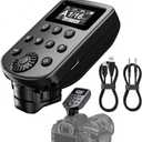 Wireless Flash Trigger Compatible with Godox 2.4G Wireless X System & Flashpoint R2 Radio Remote System, 32 Channels 5 Groups 99 Selectable IDs for Canon, for Sony, for Nikon, for Fujifilm Cameras