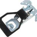 Dorman 77098 Interior Door Handle Compatible with Select Chevrolet/Pontiac Models, Black; Smooth