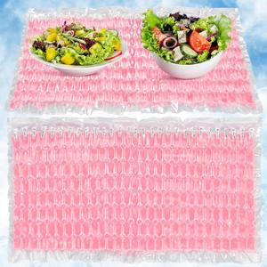 Reallnaive Reusable Freezable Ice Mat Sheets for Coolers Flexible Ice Packs for Food Trays, Cheese Boards, Deli Meats, Veggie Plates, Sushi, Party Platters (Pink)