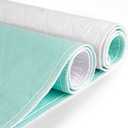 CoolShields Waterproof Bed Pads Incontinence 34'' x 52'' (1 Pack) Washable Reusable Bedwetting Mattress Protector Pad for Kids, Adults, Elderly, and Pets
