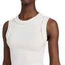 Free People Women's Kate Tee (Medium, Optic White)