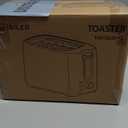 iSiLER 2 Slice Toaster, 1.3 Inches Wide Slot Bagel Toaster with 7 Shade Settings and Double Side Baking, Removable Crumb Tray, Defrost Cancel Function Green