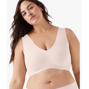 True & Co Women's True Body Lift V Neck Bra, Size Medium