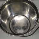 4 quart Heavy Duty Stainless Steel Round Bucket with Handle | 1 gal Durable Food & Water Bowl for Birds Dogs Cats Goat & Livestock | Fits kennel Crate Cage Farm | Hanging Utility Pet Pail