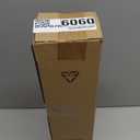 QDWIS Gold Curtain Rods for Windows 28 to 48 Inch,1'' Diameter Drapery Rods with Imitation Wood Grain Leaf Pattern Finials,Boho Adjustable Heavy Duty Curtain Rods Set,18-60'',Antique-Gold Wood