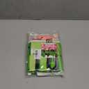 Birthday Party Decoration Set, Pink and Green Theme with Foil Backdrop for Girls, Photo Frame, 20 Balloons