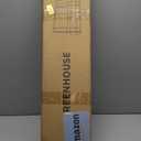 Outsunny 6' x 3' x 3' Mini Greenhouse with Zippered Doors & Roll-up Windows, Portable Plant Hot House with Durable PE Cover, Water Resistant, UV Protected for Outdoor Flowers, Vegetables, Green