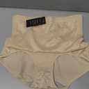 Tummy Control Shapewear Panties for Women High Waisted Body Shaper Slimming Shapewear Underwear Girdle Panty (X-Large, Beige-no Roll)