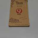 Reusable Beeswax Wrap - 9 Pack Beeswax Wraps for Food, Eco-Friendly Beeswax Food Wraps, Bread Sandwich Wrapper - Organic, Sustainable, Zero Waste, Reusable Plastic-Free Food Storage Wrap, 1XL, 3M, 5S