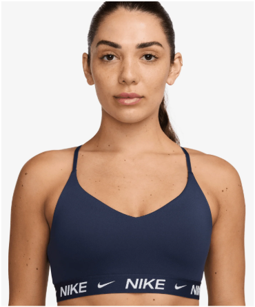NIKE INDY LIGHT SUPPORT WOMEN'S PADDED ADJUSTABLE SPORTS BRA, M