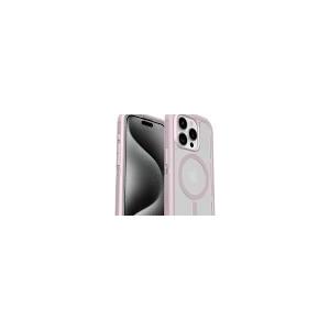 OtterBox iPhone 15 Pro Max Defender Series XT Case with MagSafe, Screenless, Rugged - Non-Retail Packaging - Clear/Pink