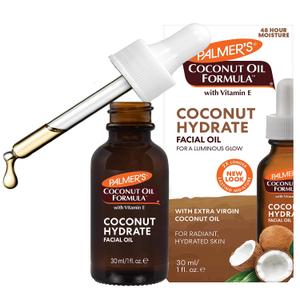 Palmer's Coconut Oil Formula Coconut Monoi Luminous Hydration Facial Oil, 1 Ounce (1 Fl Oz (Pack of 1))