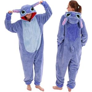 Fitted Unisex Adult Onesie Pajamas, Halloween Sherpa Cosplay One Piece Costume Suit for Womens Mens Gifts L/XL
