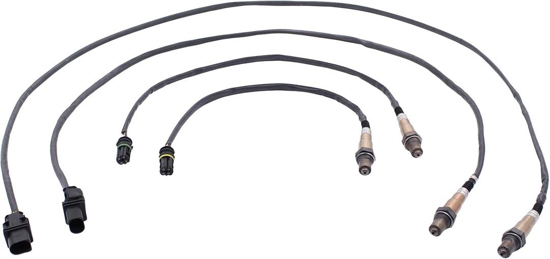 NewYall Left Right Upstream and Downstream Air Fuel Ratio O2 Oxygen Sensor for BMW 128i 135i 528i 323i 325i 325xi 330i 330xi 328i 328xi 335xi 335i 335is 335i 528xi X3 X5 1 Series M