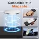 Case for iPhone 16 Pro Max [Compatible with MagSafe] Built in Magnetic Cute Girly Sleek Print Boho Aesthetic Style Design for Women Girls Flowers Floral Sunflower Soft TPU Protective Shockproof Black