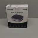 Air Purifier for Home  True HEPA Filter for Pets, Smoke & Allergies | 600 Sq Ft Coverage | Ultra-Quiet & Portable for Bedroom/Travel (1 Pack, Grey White)