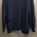 Women Chunky Knit Cardigan Sweater Long Sleeve V Neck Button up Cardigan with Pocket Sweater Coat for Fall and Winter, Size: M