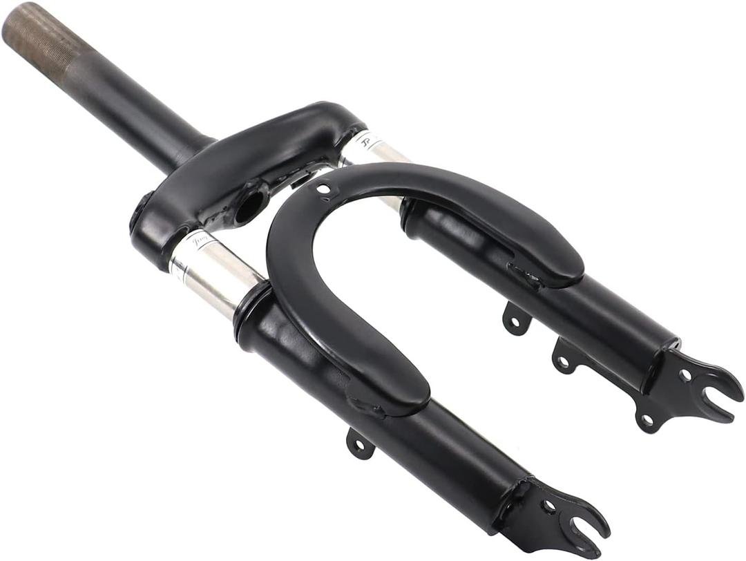 12 Inch Front Suspension Fork,Compatible with 10'' 12'' Wheel,Scooter Fork Suit with E Bikes,Electric Scooters, Electric Bicycles, Motorcycles and Mountain Bikes