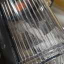 Cold Press Juicer, Wide Feed Chute Juicer Machines, Stainless Steel Slow Masticating Juicers Easy to Clean, Vegetables & Fruits Juice Extractor, High Juice Yield, Gray Knob