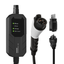 MEGEAR Level 1-2 J1772 EV Charger | 110-240V | 16 Amp | NEMA 6-20 Plug With Nema 5-15 Adapter