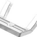 Carr 114502 Step Bars, LD Steps, Mount Kit Included, Aluminum, Silver Powder Coat, Compatible with Dodge/Jeep/Toyota 2000-21, Pair