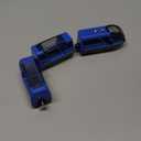 Battery Operated Action Locomotive Toy Train Set for Wooden Tracks, (Magnetic)-Compatible with Thomas The Train Toys, Brio Tram Set for Toddlers 3-5 and up, Stocking Stuffers for Kids (Blue)