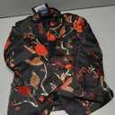SWOTGdoby Boys Suits 3 Piece Gold Paisley Floral Suit Set Slim Fit Tuxedo Embroidery Suit Blazer Vest Pants, Size 120