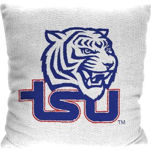 Northwest NCAA Howard Bison Unisex-Adult Double Sided Woven Jacquard Pillow, 20" x 20", Homage