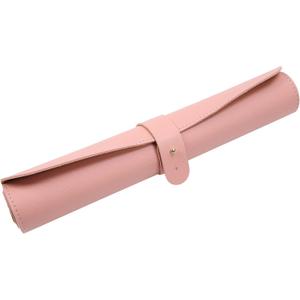 Multifunctional PU Leather Table Mat - DualSided and OilProof Desk Pad, Large Size Matcha (Pink + Cork)