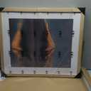 20x24 Poster Frame, Natural Oak Wood Frame with 16x20 Mat, 3 Pack