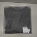 Zylioo Men Tall Sweatshirt Crewneck Pullover Long Fit Soft Casual Sweatshirt Top for Tall Men Daily Wear (Black, XXL)