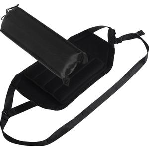 2 Sets Wheelchair Foot Rest Hammock with Bag, Black Leg Sling
Easy Hanging Installation, Portable Support for Temporary Use, Storage Bag Included, Community Events Ready