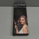 Round Hair Blow Dryer Brush - 1.2 Inch Ceramic Barrel Hair Dryer Brush for Short/Middle Hair, One Easy Step Drying, Volumizing, Straightening and Styling, Negative Ionic Dryer Brush