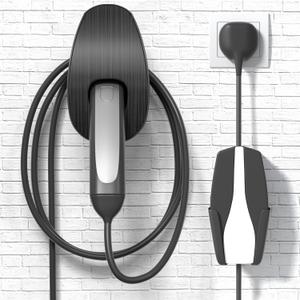 Universal Wall Charger Holder for Tesla Model Y/3/X/S Accessories, Mobile Charging Cable Connector for Tesla Model Y Juniper & Model 3 Highland & Model 3/Y Standard Accessories 2 Pcs