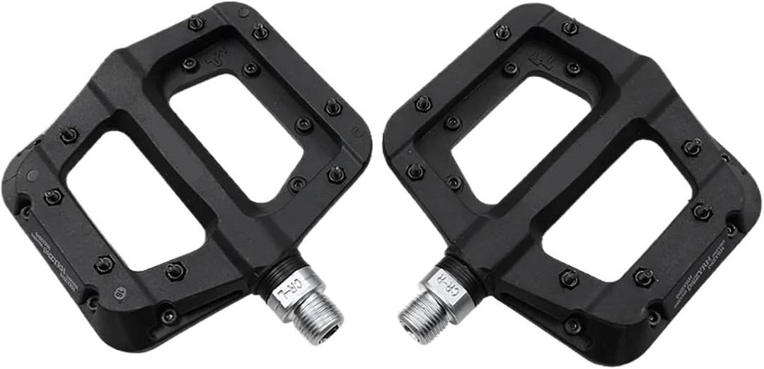 3 Bearing Bicycle Pedals - Ultralight Anti-Slip Wide Waterproof Pedals for BMX, Road & MTB Bikes Accessories (MZ 922 Black)