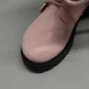 DREAM PAIRS Girls Riding Boots Knee High Side Zipper Mid Calf Shoes Little Kid/ Big Kid, Size 4 Big Kid, Pink/ Diy, SDBO2216K-1