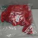 6 ft Christmas Velvet Bow Garland Pre-Strung 10 Red Bow Garland Decoration Xmas Hanging Ornaments Party Banner for Xmas Tree Fireplace Staircase Winter Coquette Birthday Party Decor