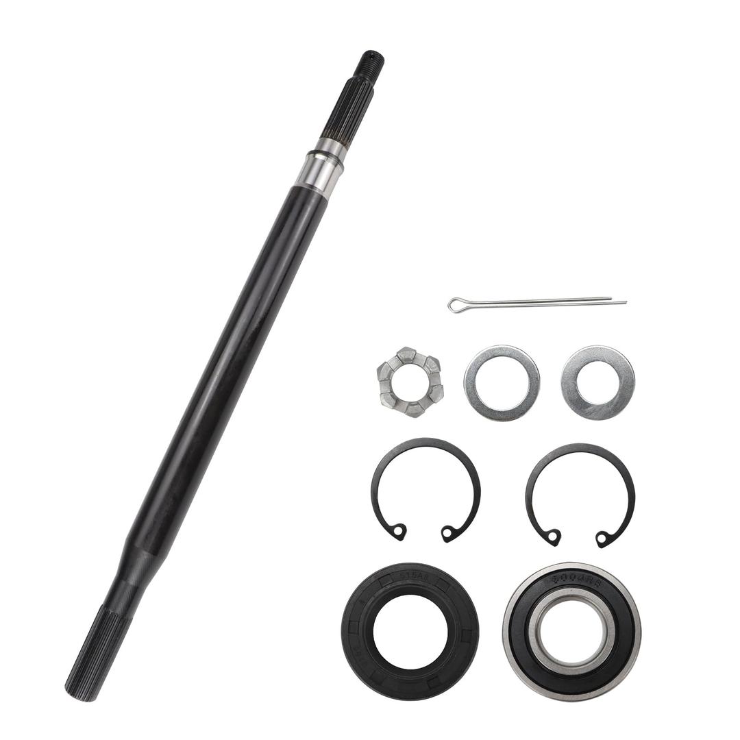 USTAR Passenger Side Rear Axle Shaft Kit Compatible with Golf Cart EZGO TXT/Medalist Electric Models 1994-2013 Replace# 20377-G12