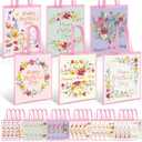 36 Pcs Mother's Day Christian Tote Bags Bulk for Women 15 x 17 Inches Large Religious Gifts Bags for Church