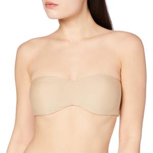 Maidenform Women's Tailored Strapless Underwire Minimizer, Seamless Convertible Bra (36C, Body Beige)