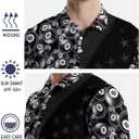 Golf Polo Shirts for Men Athletic Golf Polos Short Sleeve Performance Golf Shirts (Black, XL)